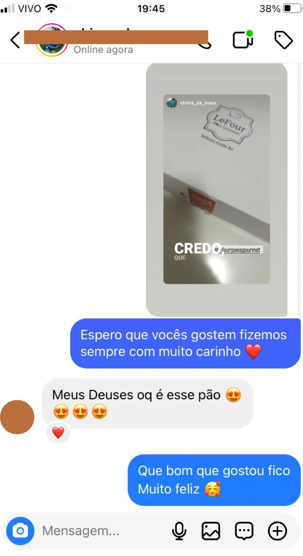 prova social pão gourmet 24